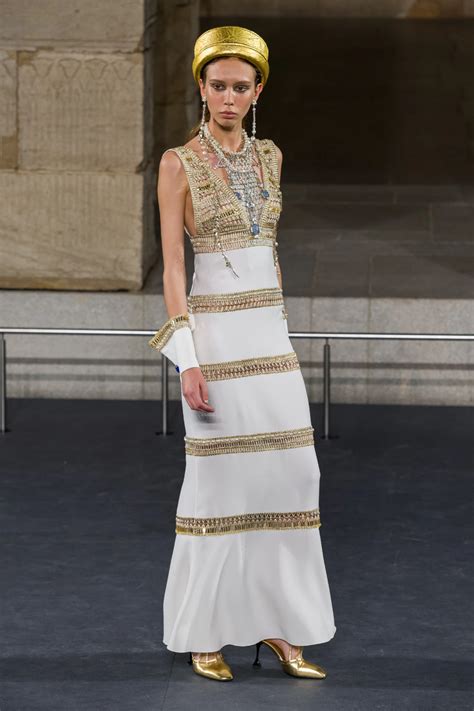 chanel egypt show|fashion inspired by ancient Egypt.